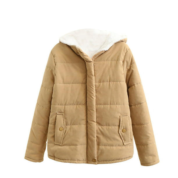 Winter Women's Hooded Jacket Fur Velvet Long Slim Warm Outwear Parka Coat Thick